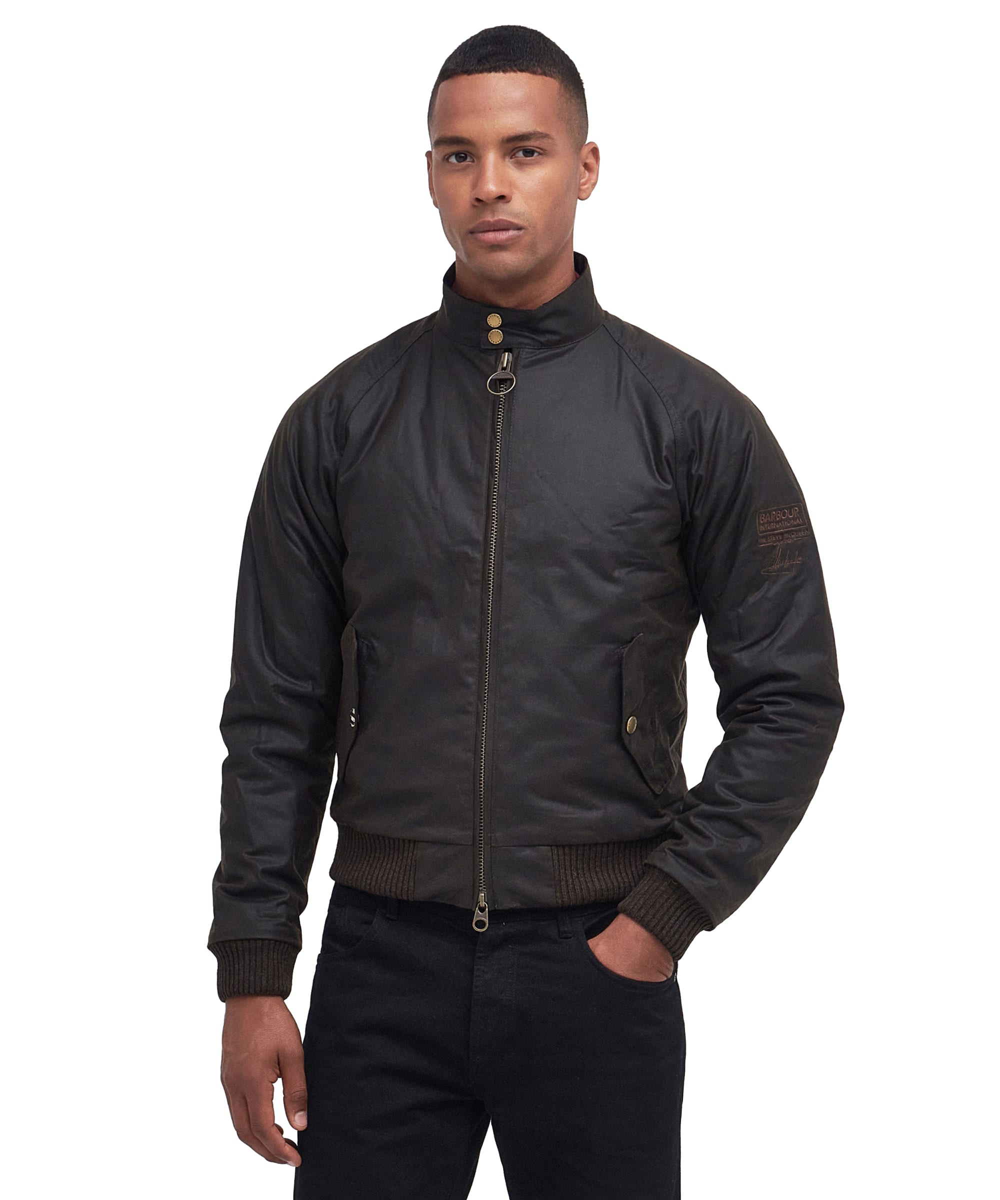 ジャケット・アウター Barbour INTERNATIONAL Steve McQueen XXL Barbour International Steve McQueen Men's Ashbury Wax Jacket