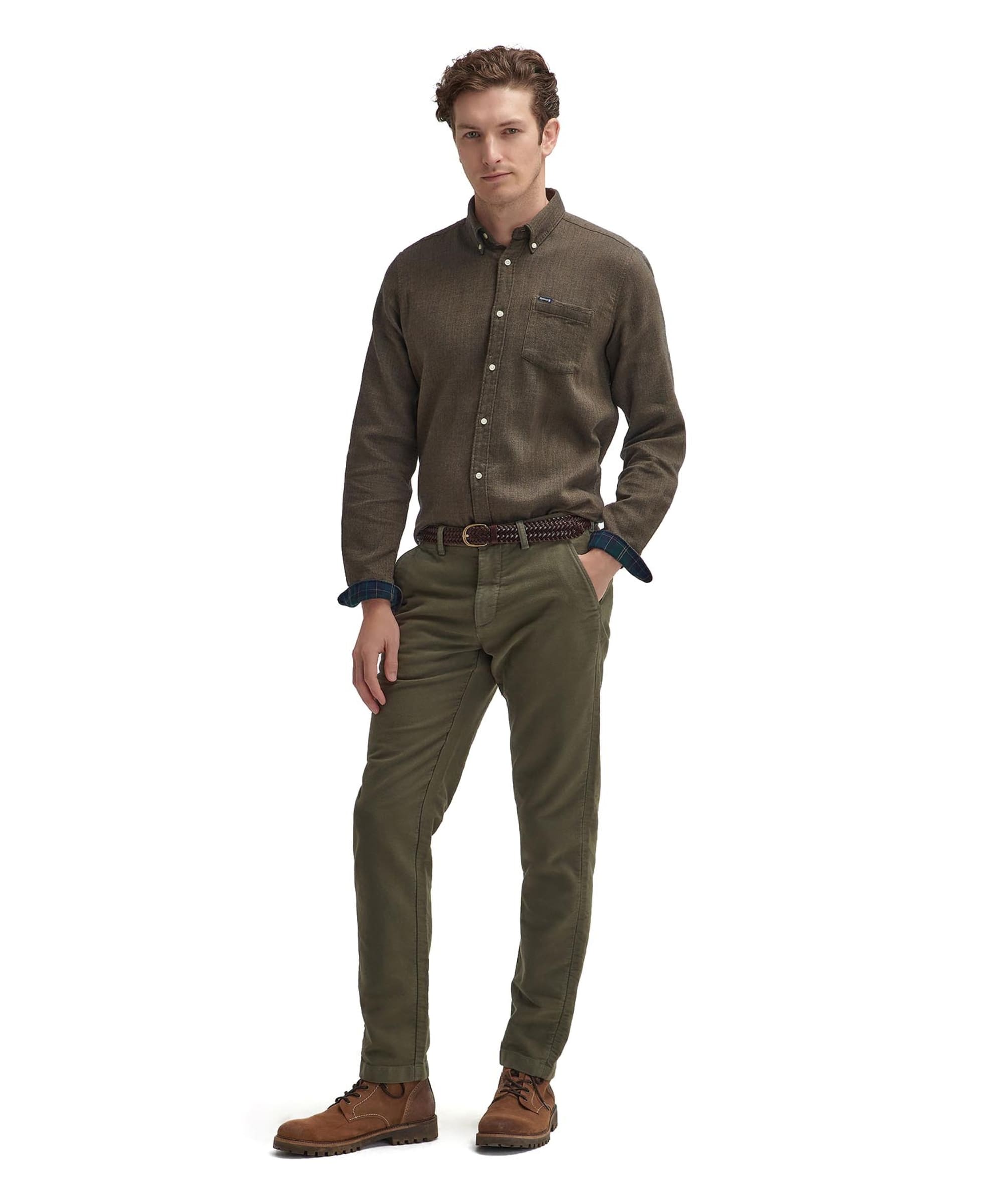 Men's Barbour Moleskin Tailored Fit Trouser - Main Image
