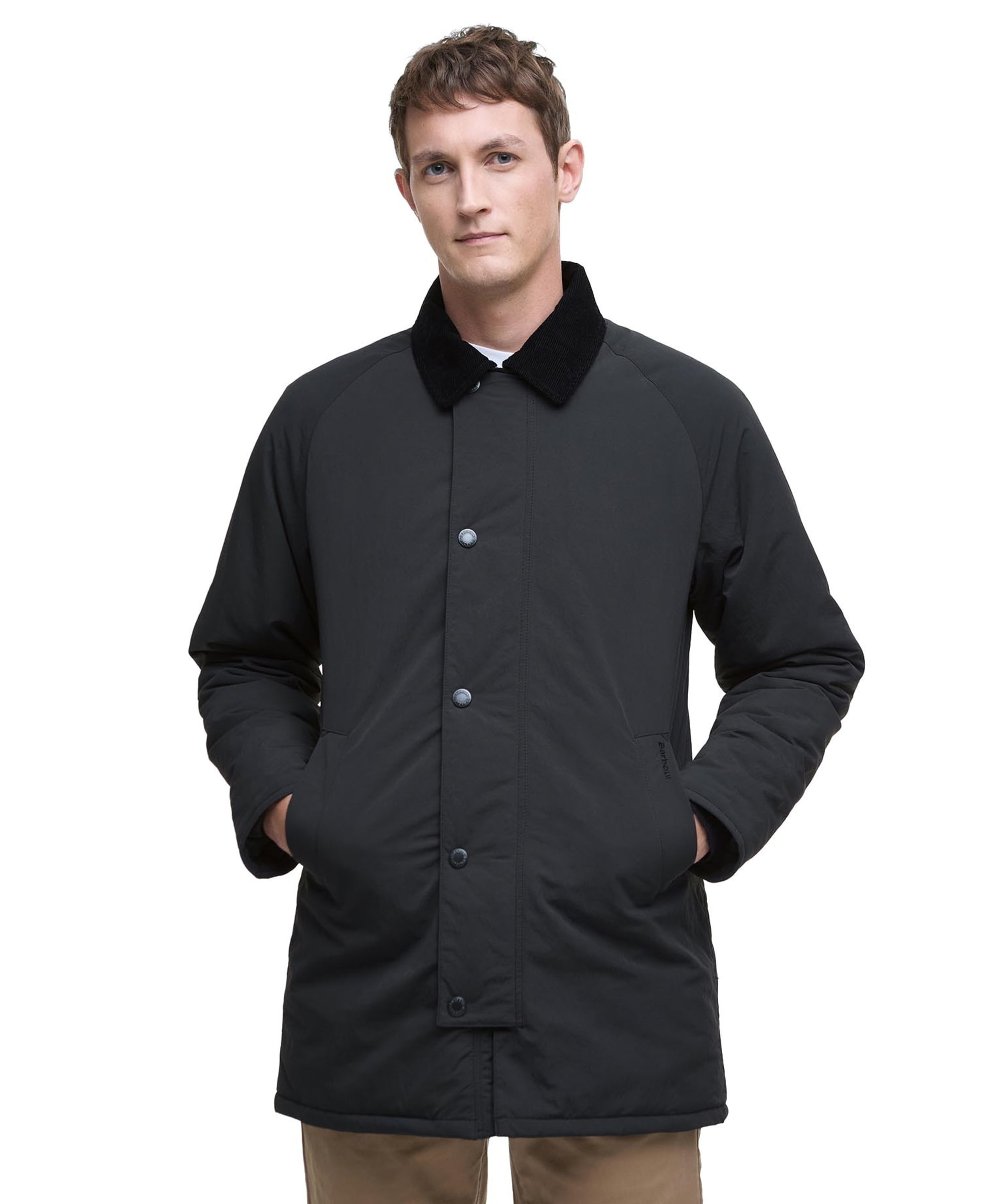 Men's Barbour Winter Wadded Showerproof Mac