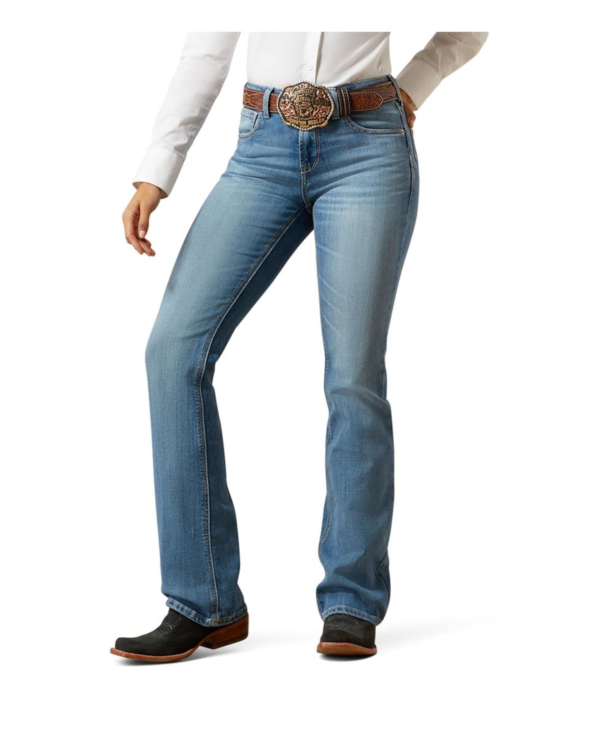 Women's Ariat High Rise Rowyn Boot Cut Jeans