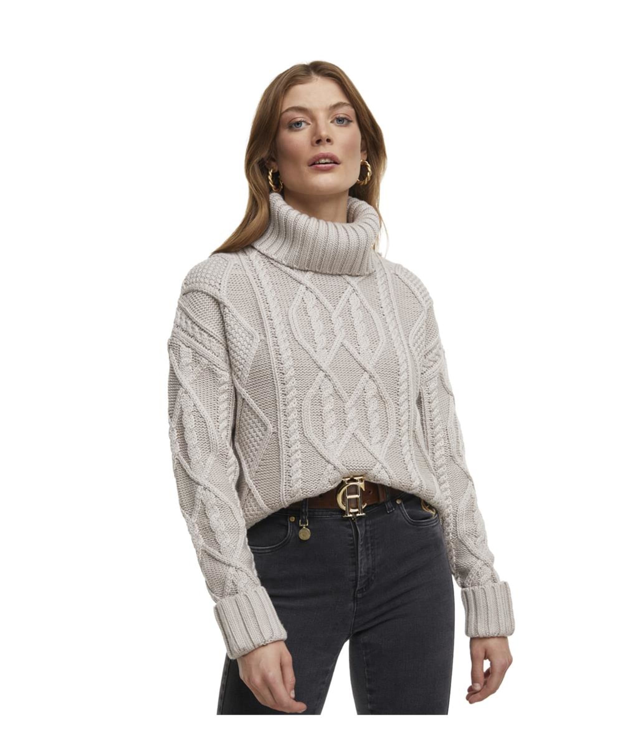 Women's Holland Cooper Noveli Cable Knit