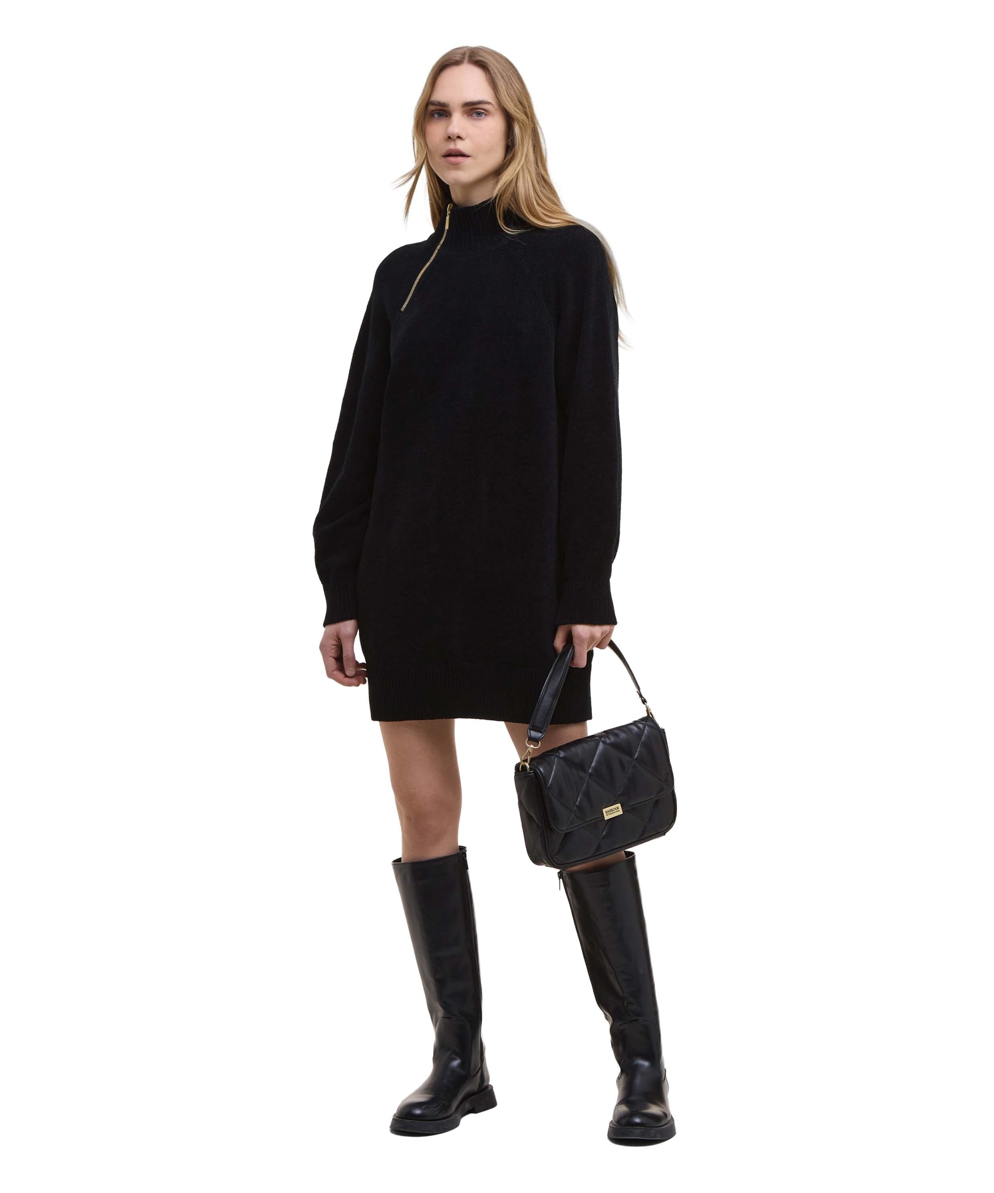 Barbour Women's Belford Knitted Mini Dress AW25