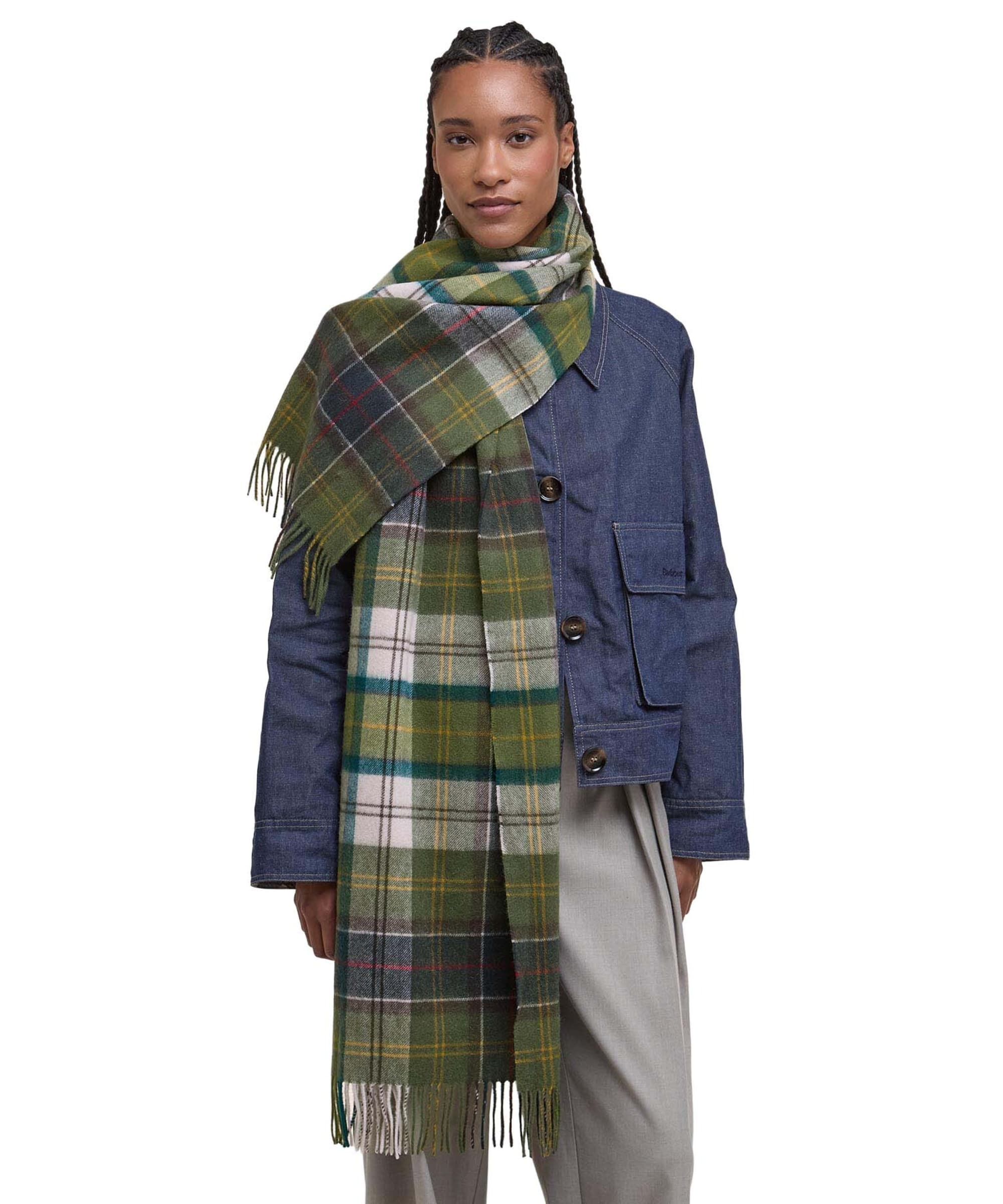 Women's Barbour Serena Tartan Scarf