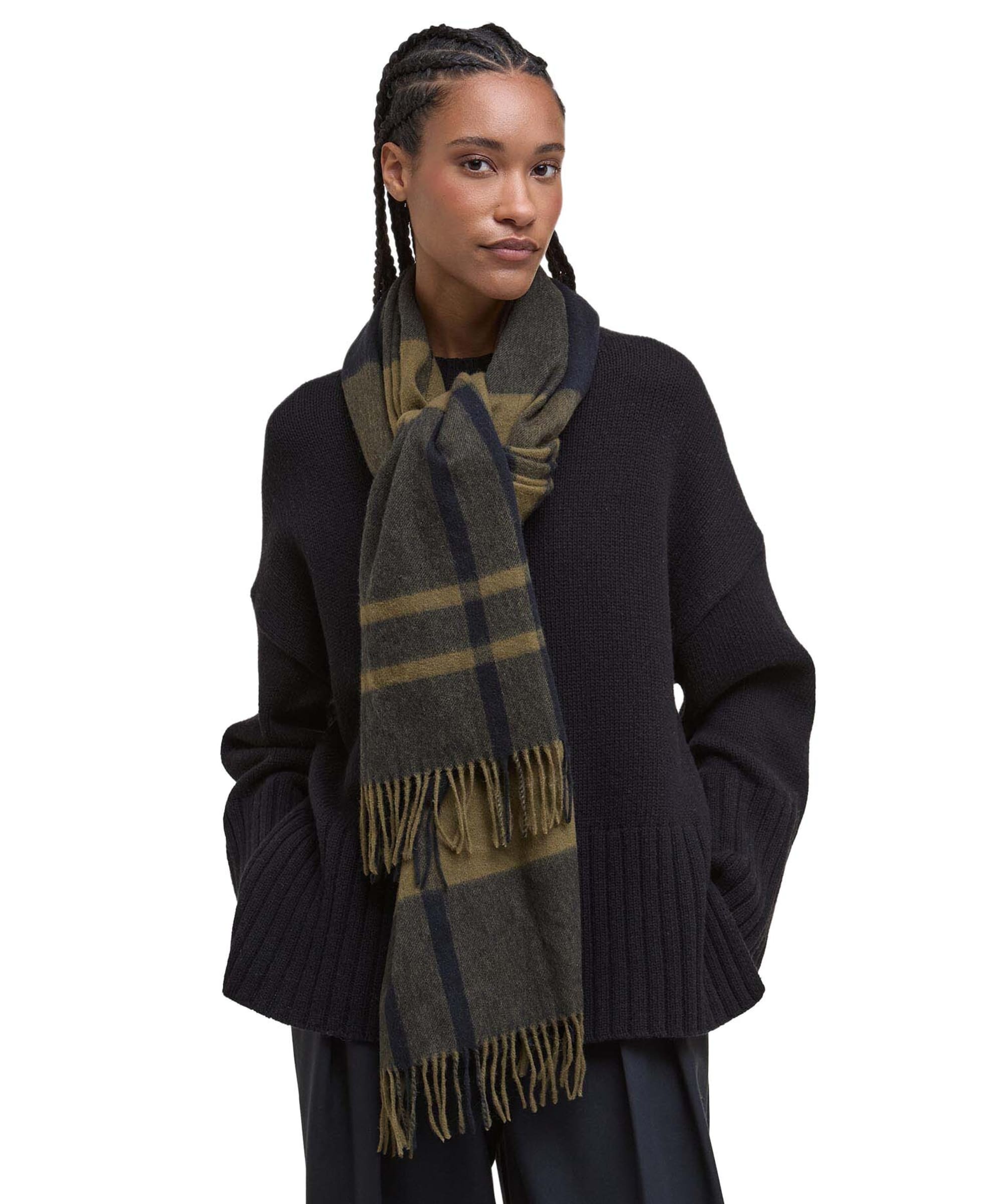 Women's Barbour Maxine Tartan Scarf