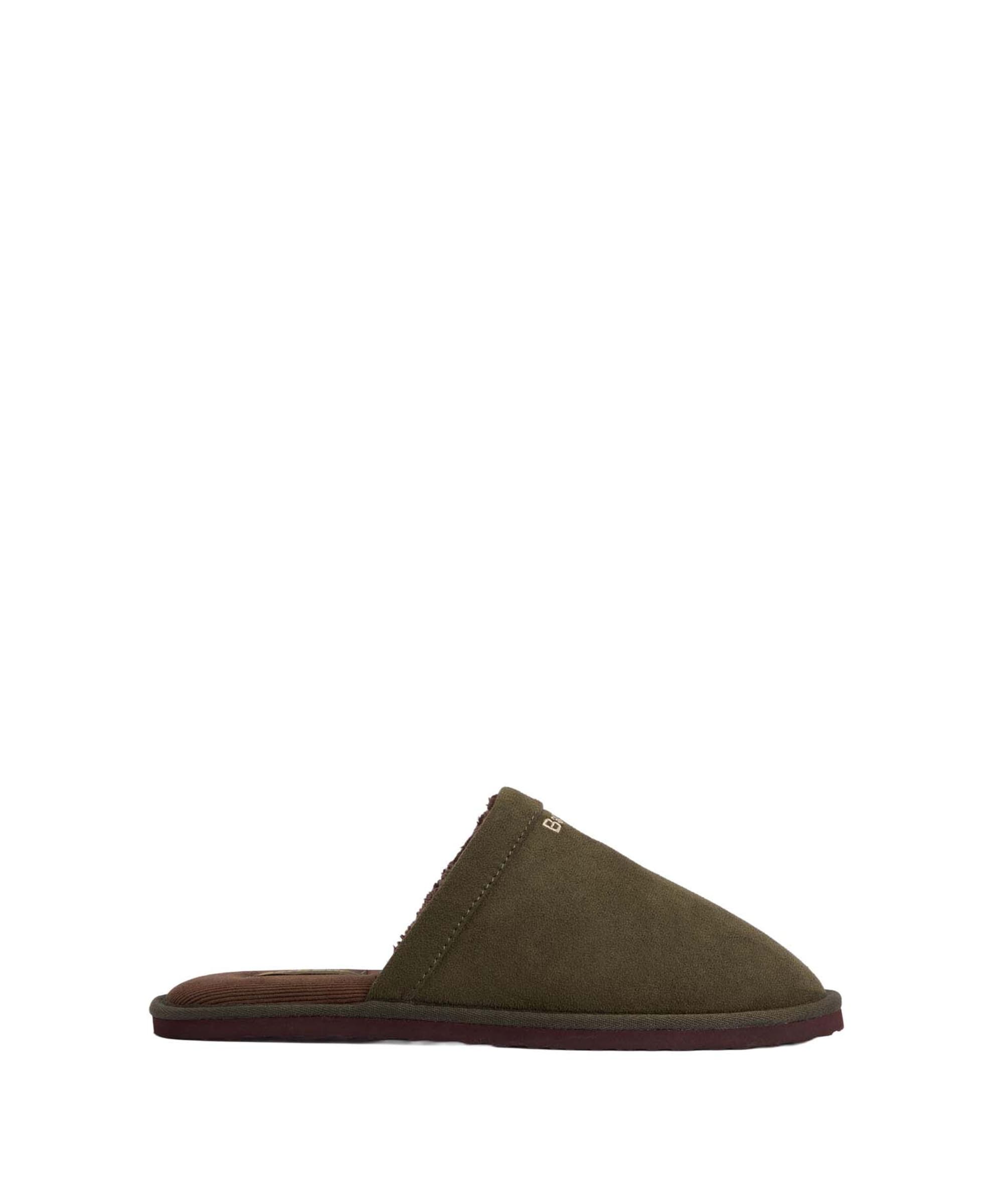 Suede Barbour Slippers Kids Grey Barbour Slippers Kids For Sale
