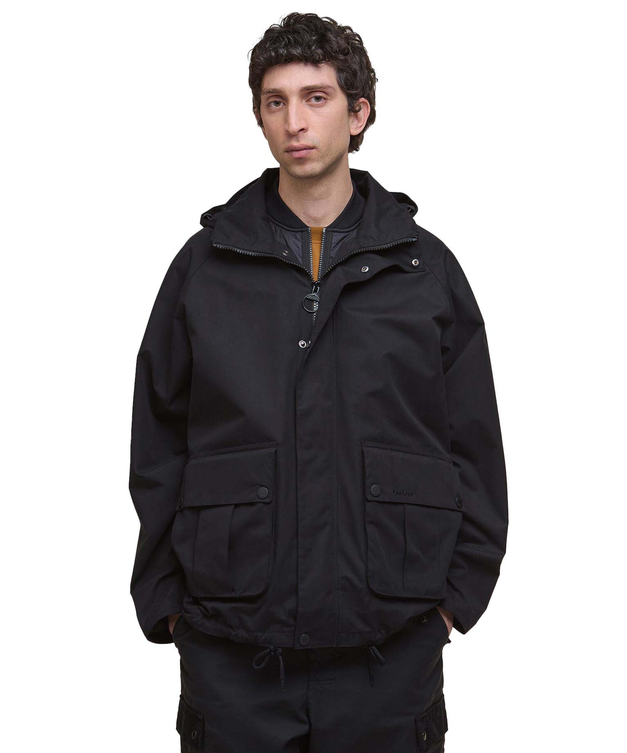 Men's Barbour Re-Engineered Hooded Wading Spey Showerproof Jacket