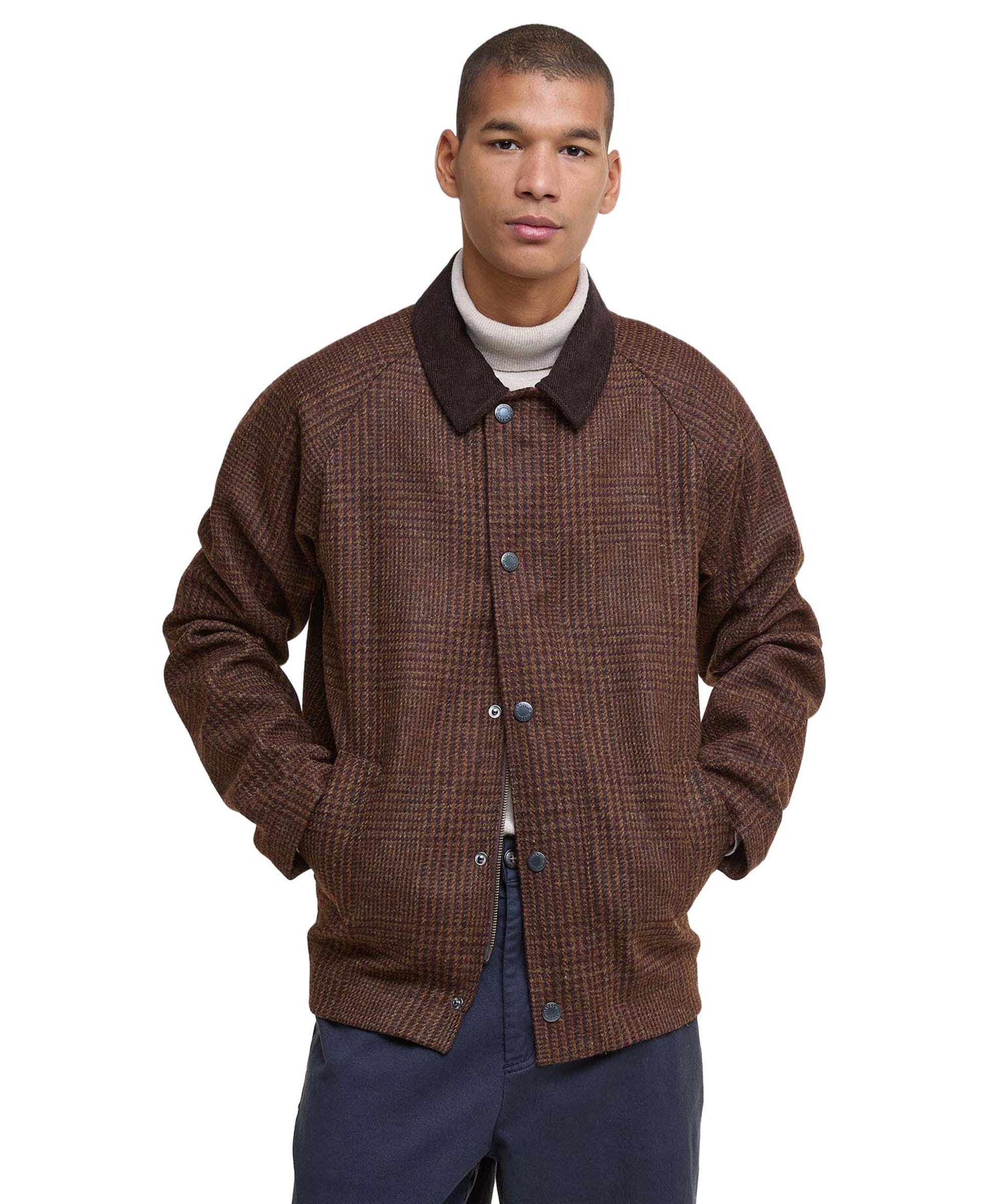 Barbour Mens Barbour Tweed Hereford Barbour Hereford Tweed Wool