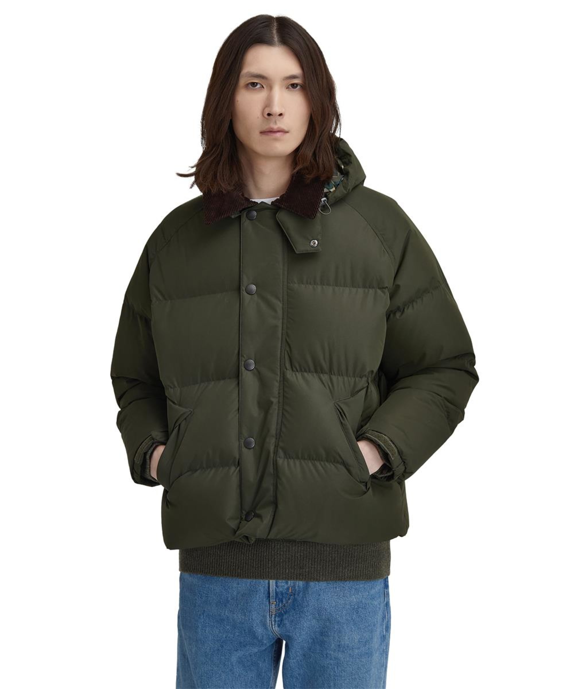 Men's Barbour Oversized Down Transport Puffer Jacket