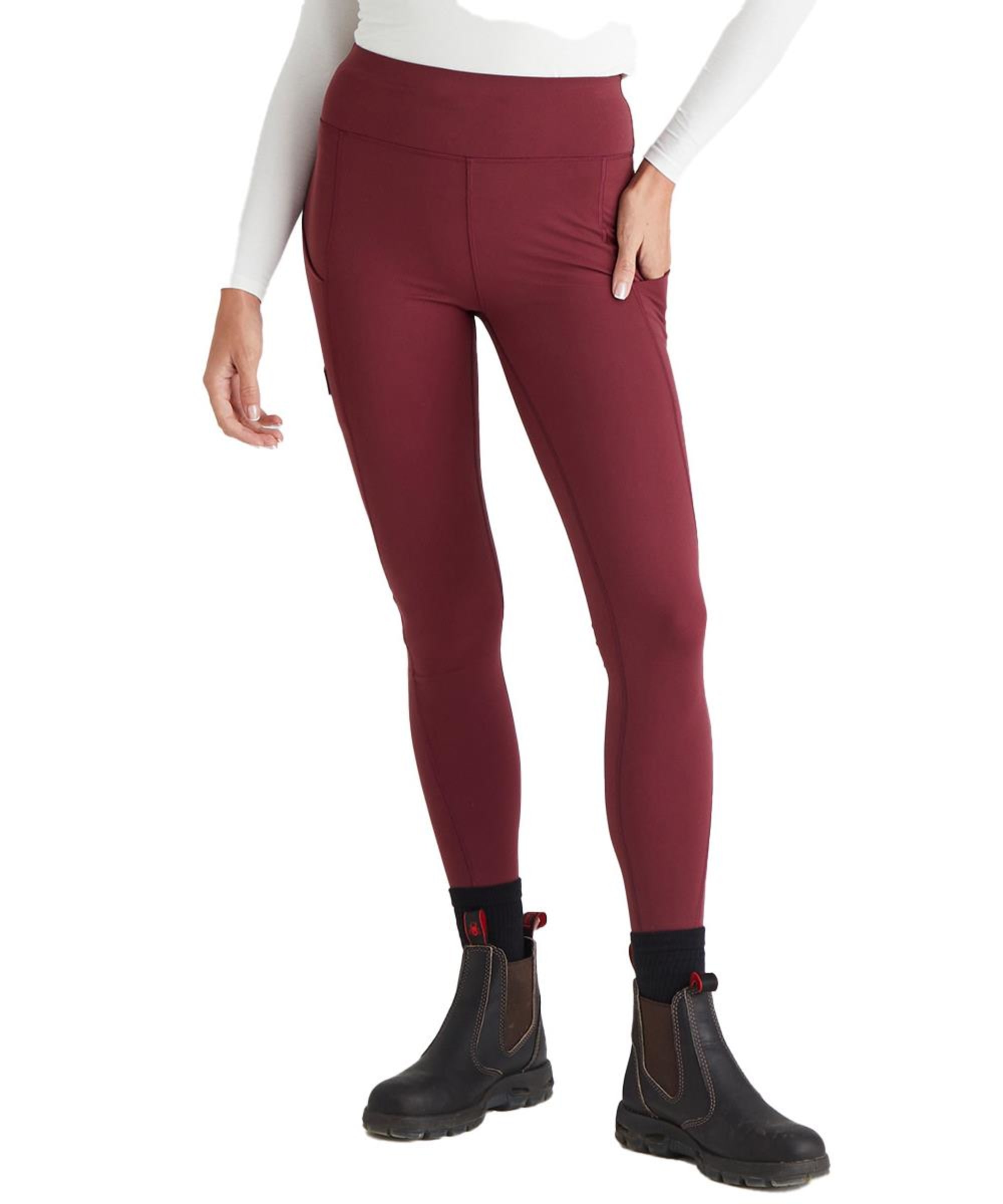 Womens Ridgeline Infinity Leggings Winter Berry UK …