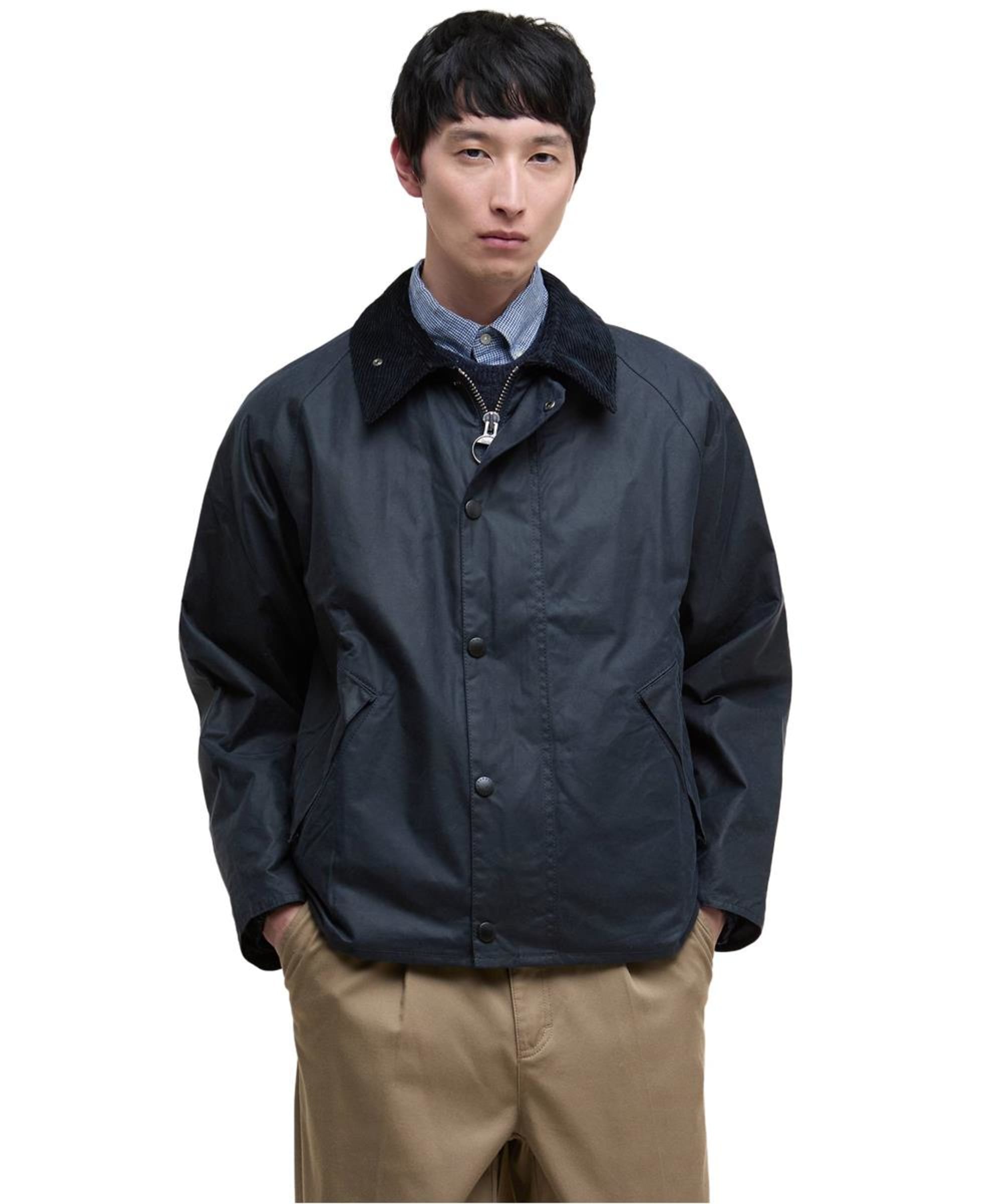 Men's Barbour Oversized Transport Waxed Jacket