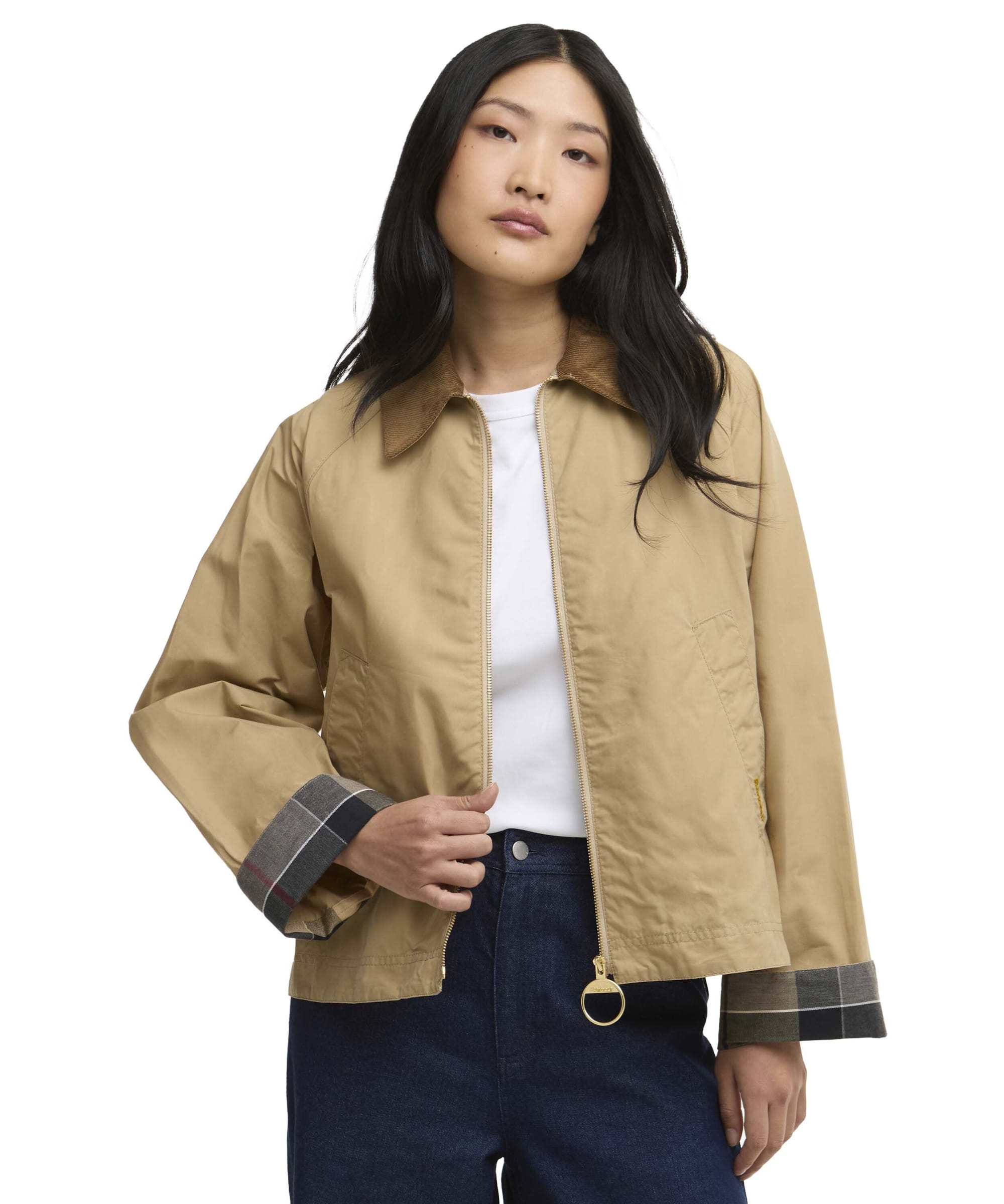 【ほぼ新品】Barbour 2026 Catlin ジャケット ベージュ 447809.jpg