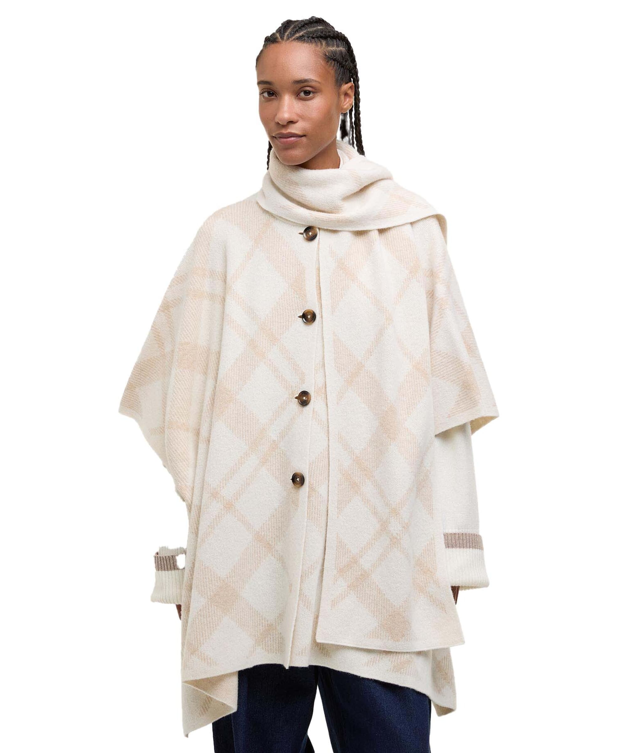 Women s Barbour Vienna Knitted Cape