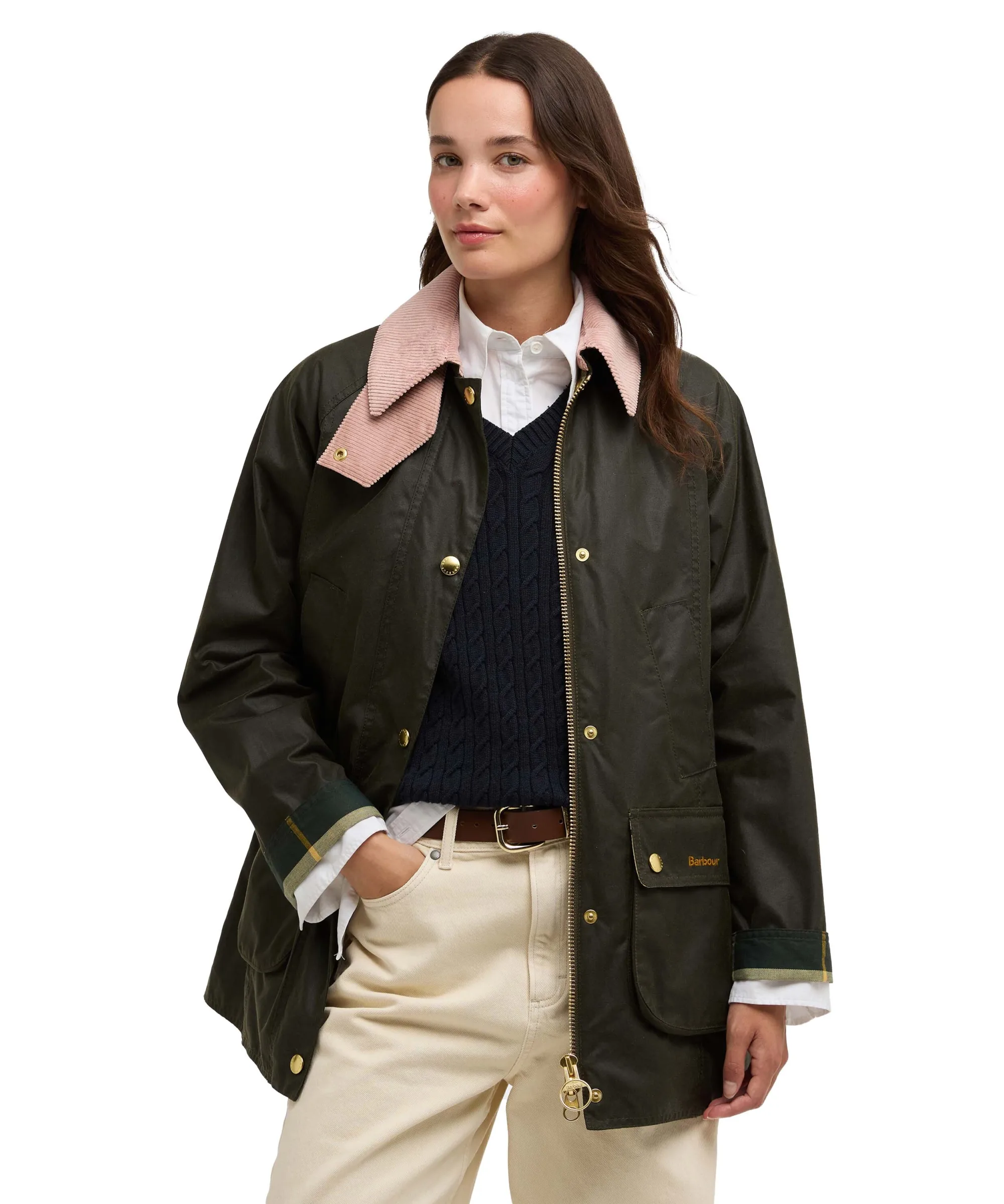 Women's Barbour Modern Beadnell Waxed Jacket