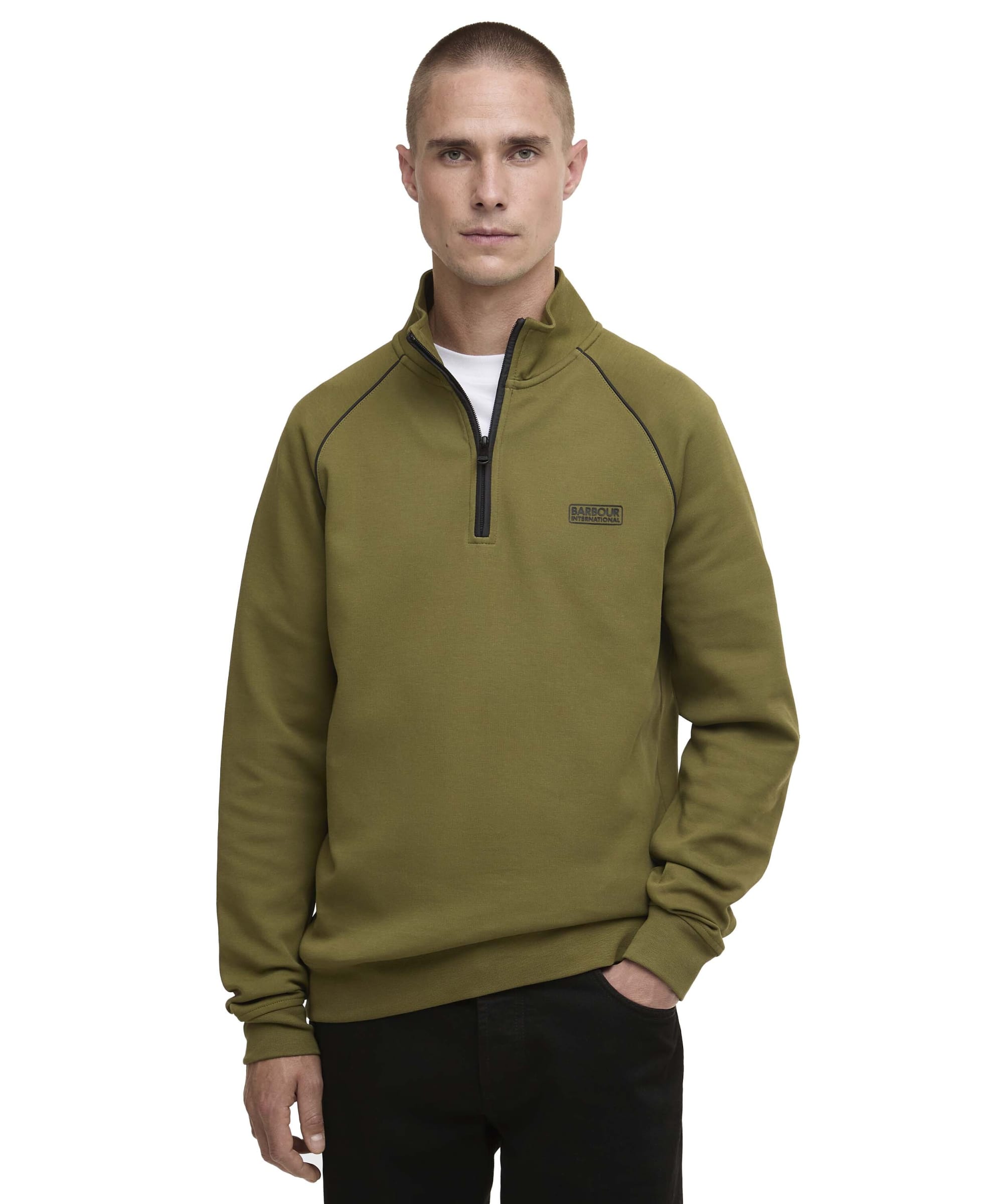 BARBOUR INTERNATIONAL 36 オリーブ 453336.jpg