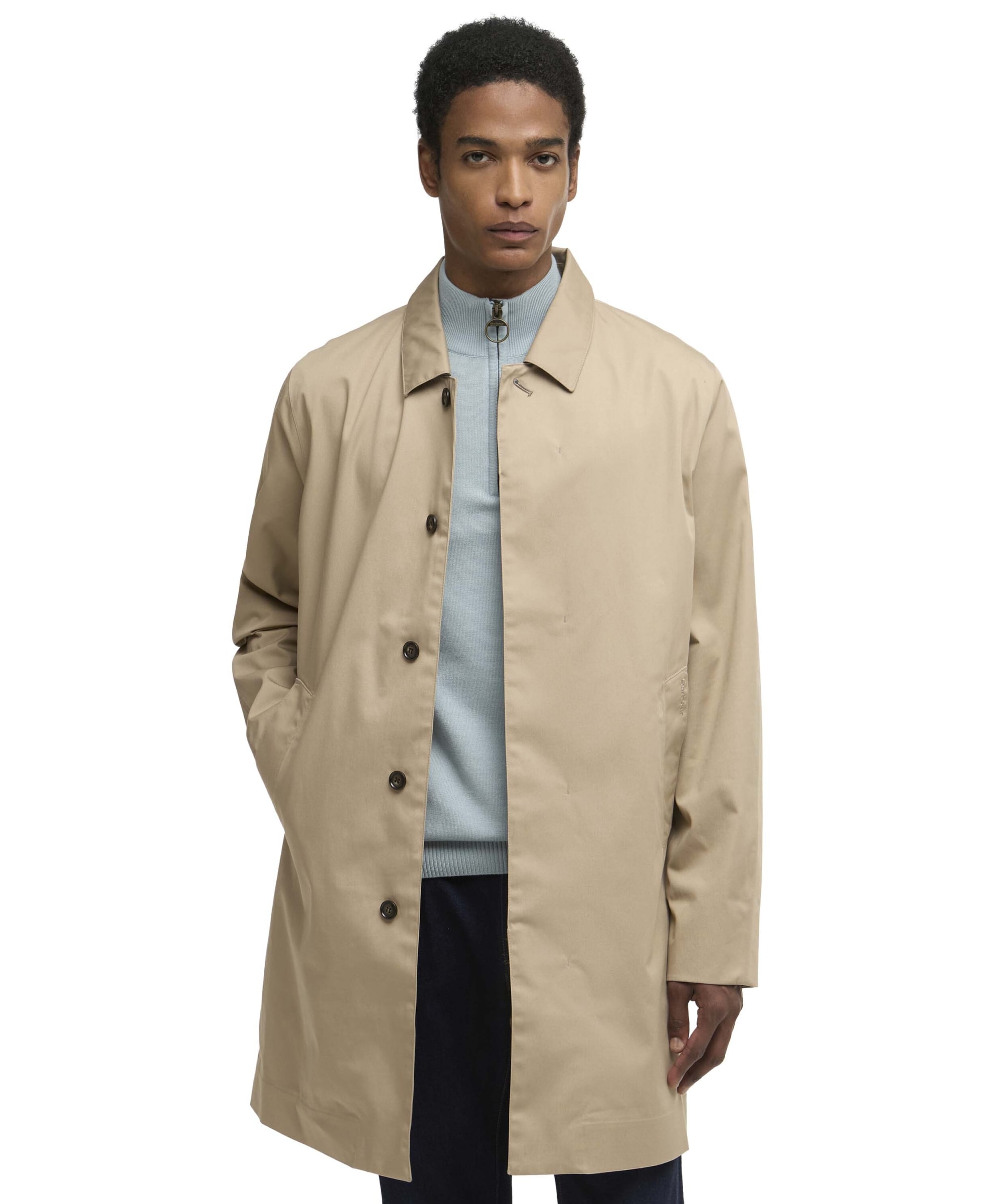 Short Rokig Waterproof Jacket - Navy/Highland Loch