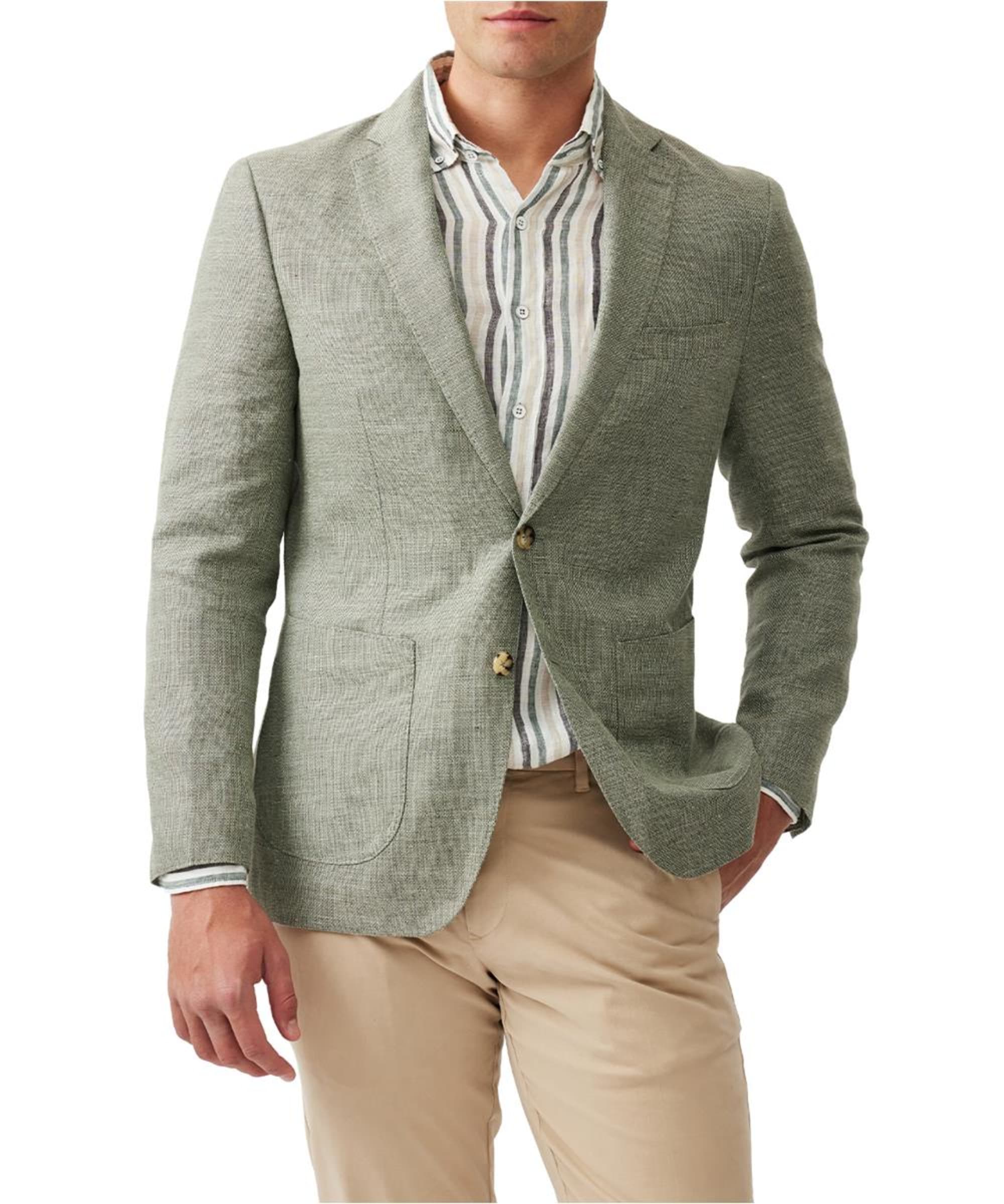 46 Rond Jacket Man Men's Rodd & Gunn Cascades Sports Fit Jacket