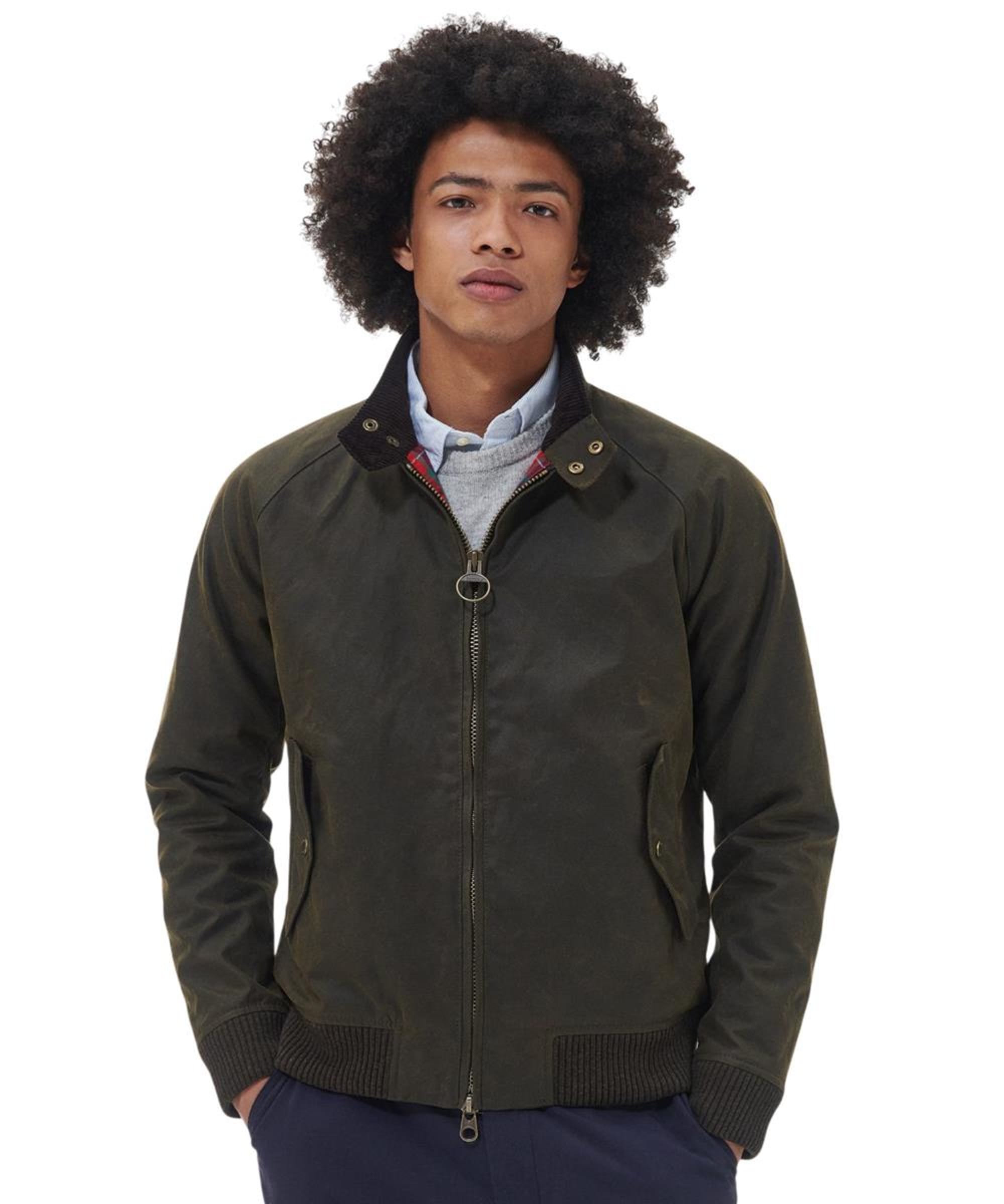 Men's Barbour x Baracuta Porton Waxed Jacket