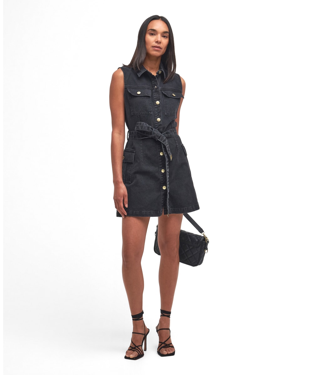 Black casual mini dress cheap