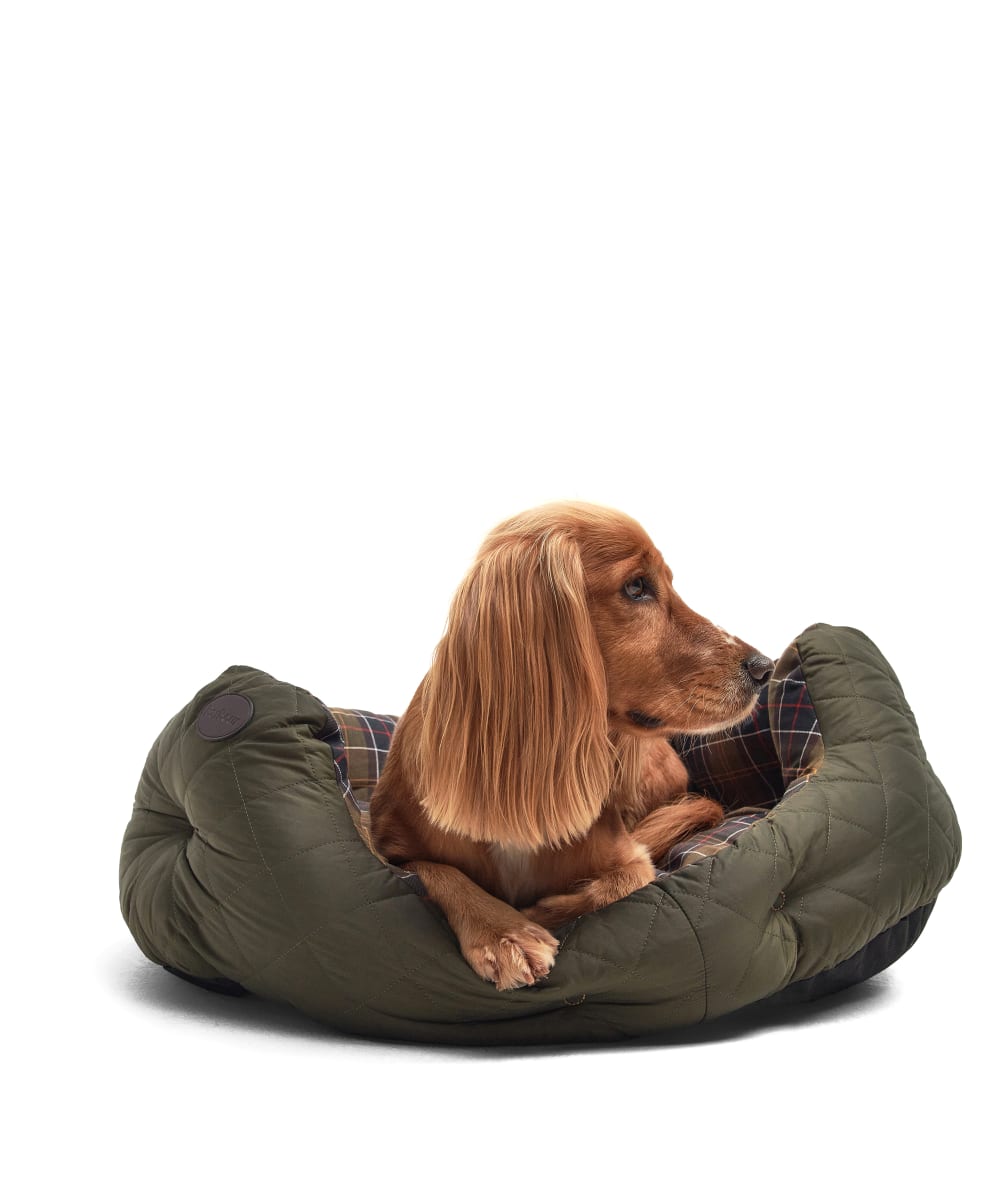 Quilted dog bed store
