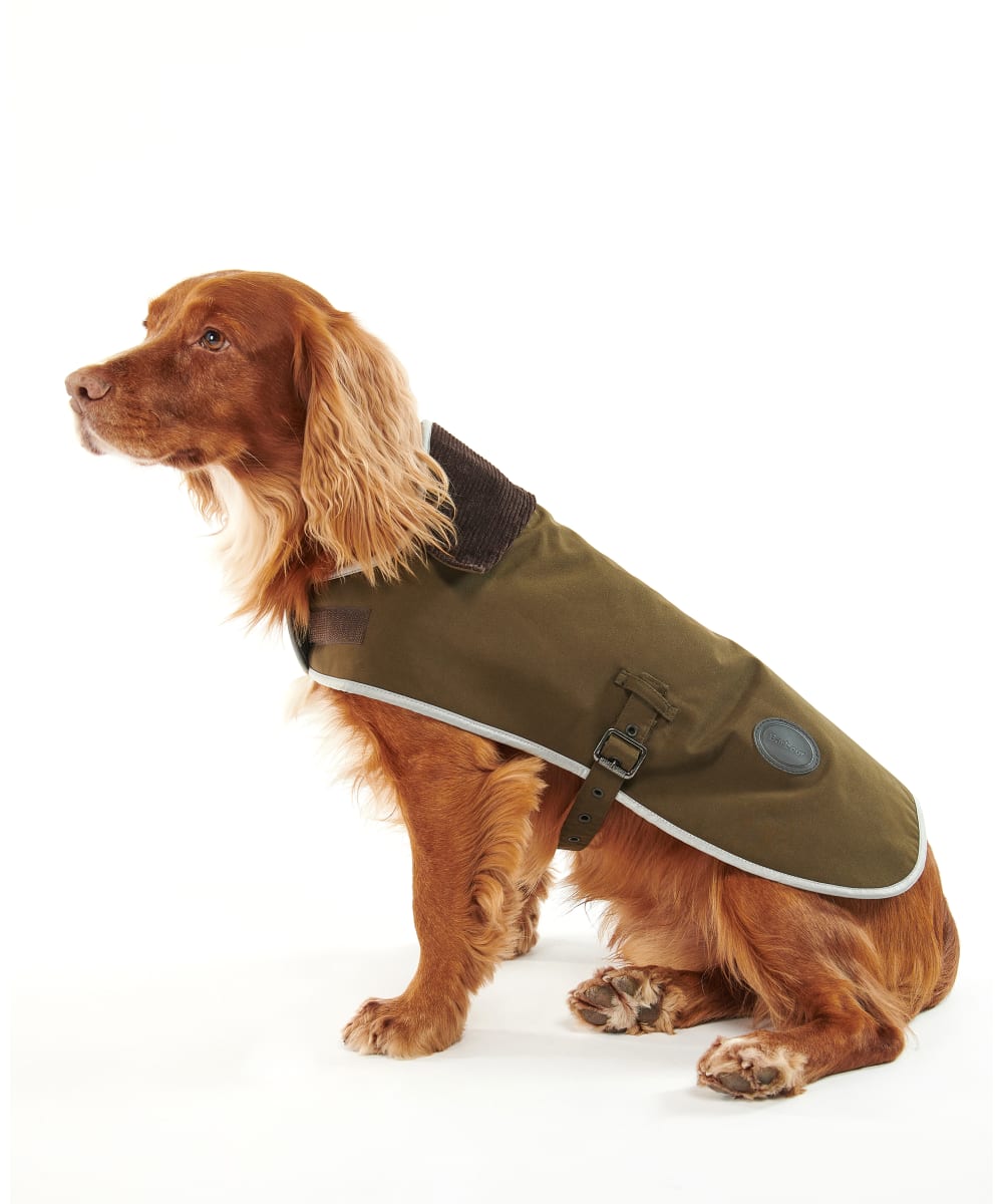 View Barbour Waterproof Dog Coat Olive M information