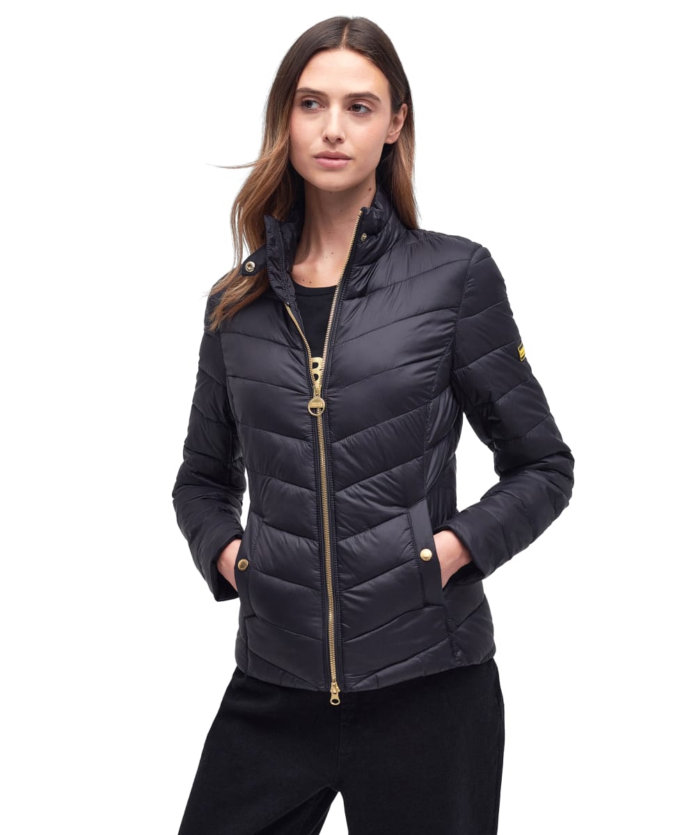 Barbour womens padded coat clearance
