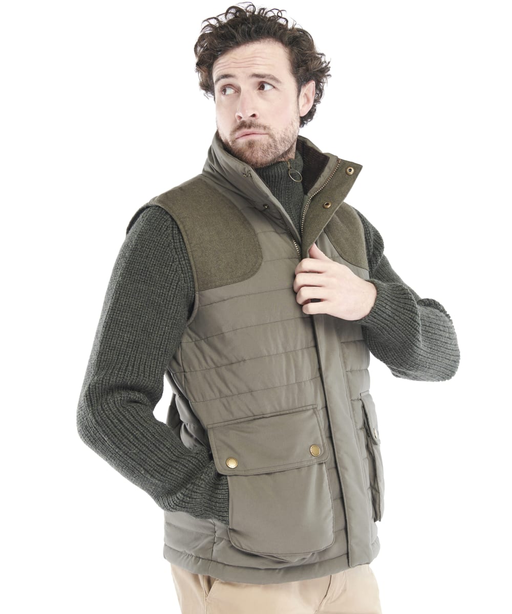 Barbour bradford baffle quilted gilet shop