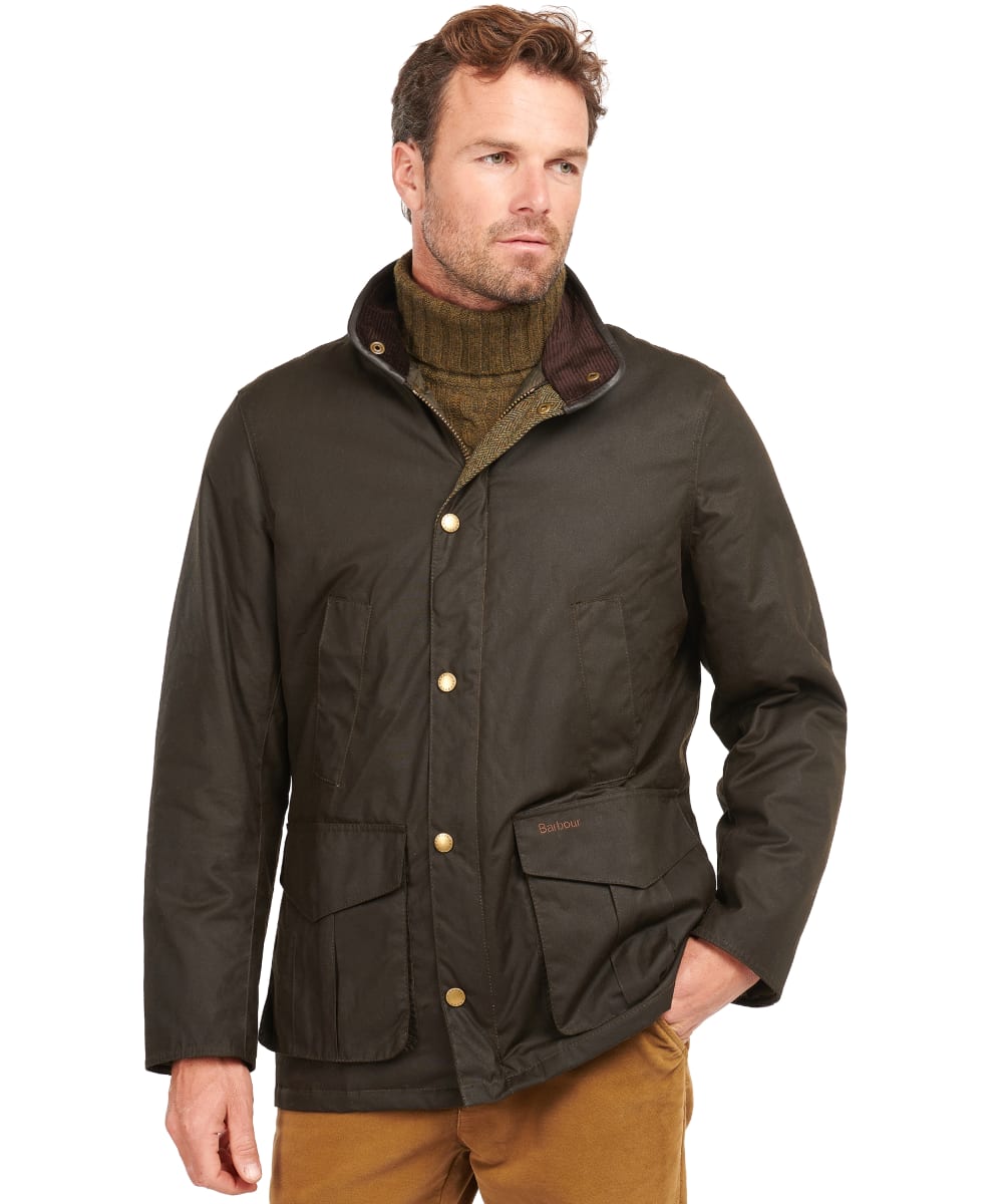Men s Barbour Hereford Waxed Jacket