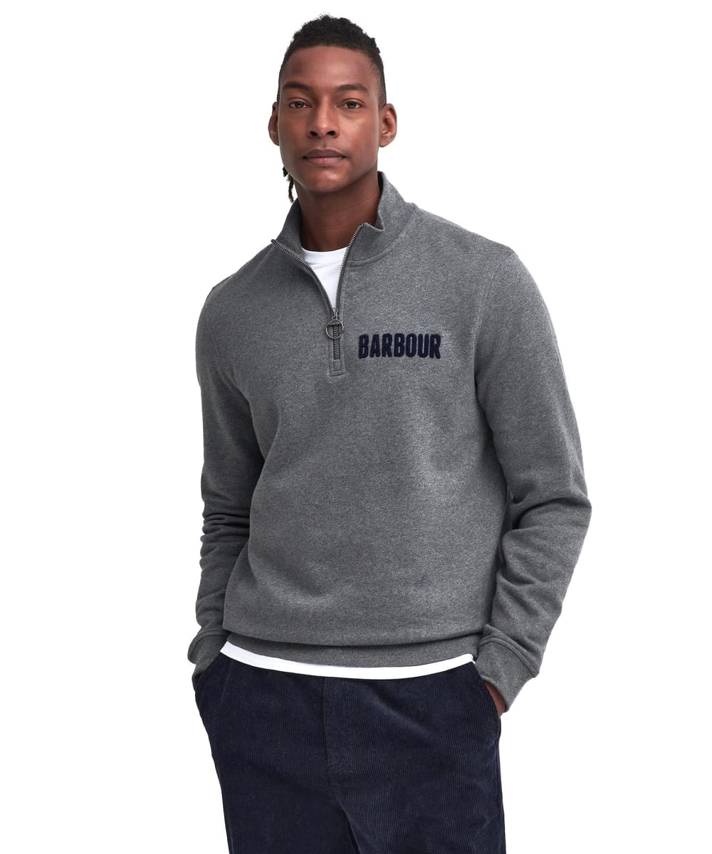 Barbour sweatshirt mens cheap