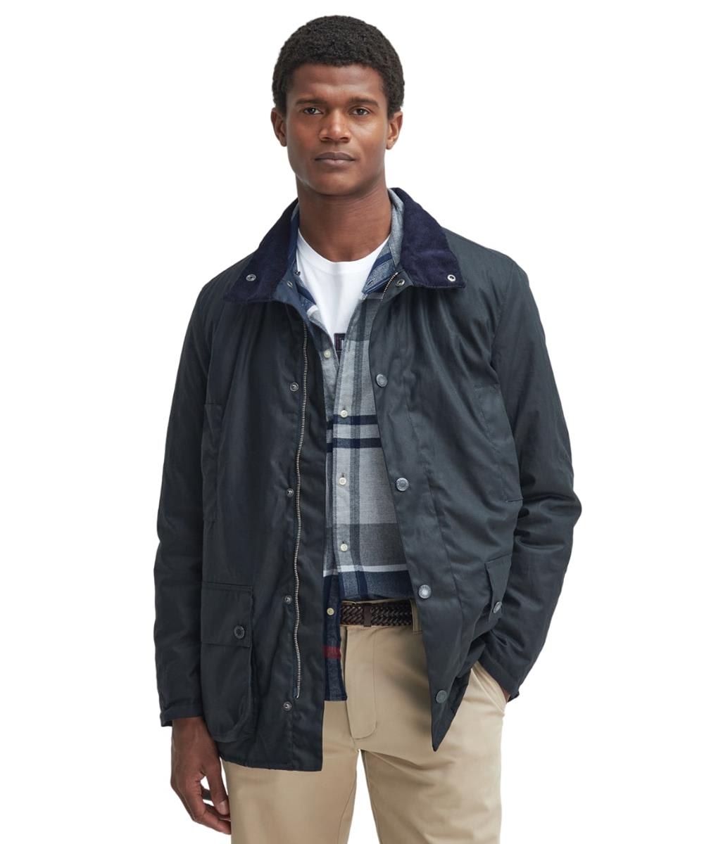 Barbour beaufort navy blue hotsell