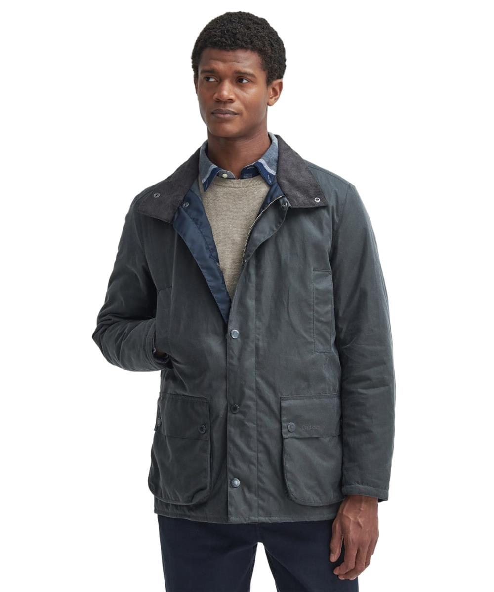 Barbour beaufort mens Grey clearance