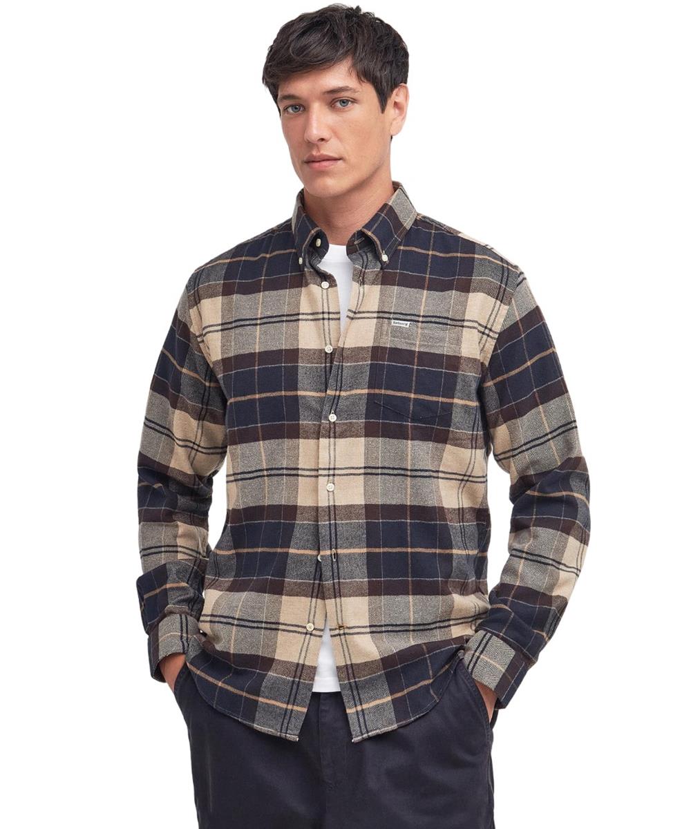 Men s Barbour Hogside Tartan Regular Fit Shirt