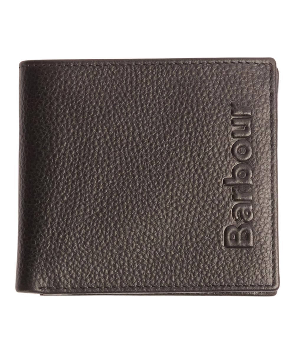 Men s Barbour Debossed Logo Billfold Wallet