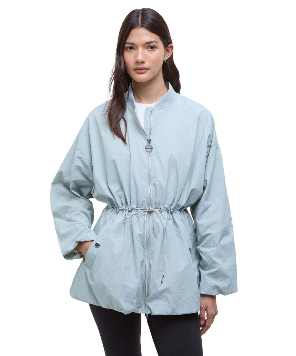 Pale blue barbour jacket best sale