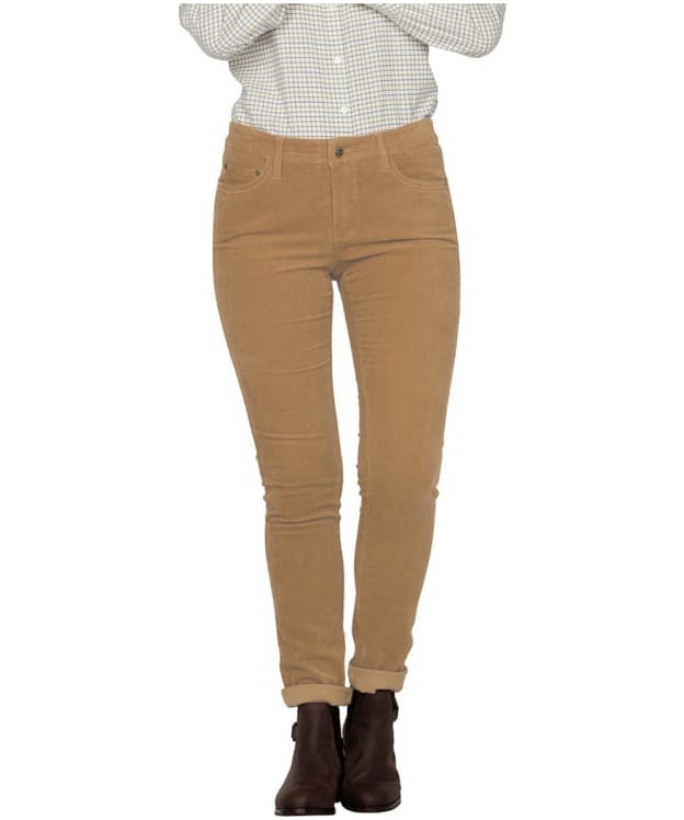 Women's Dubarry Honeysuckle Cord Slim Fit Jeans - Camel