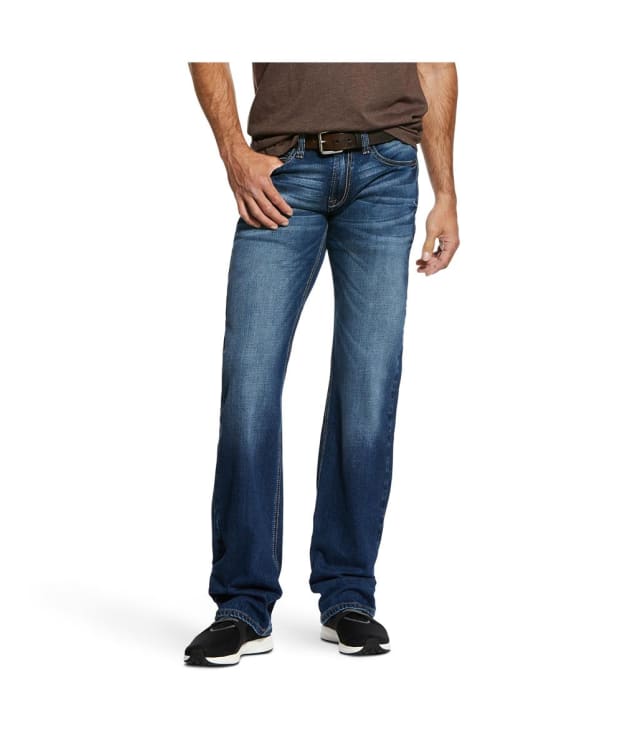 Men's Ariat M7 Rocker Stretch Nassau Straight Leg Jeans - Summit
