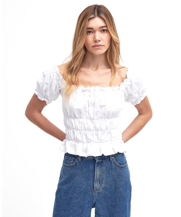 Women's Barbour Nicola Top - White