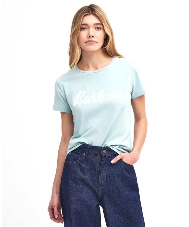 Women's Barbour Otterburn T-Shirt - Blue Haze