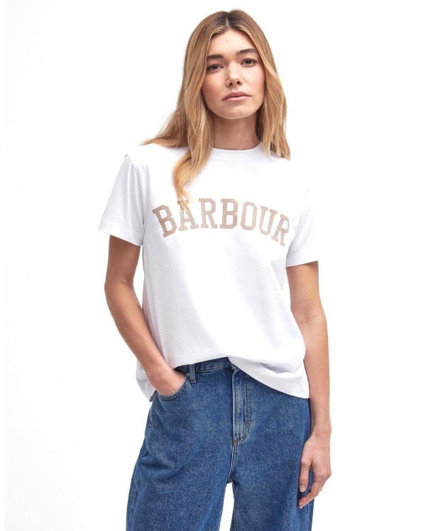 Women's Barbour Ella T-Shirt - White