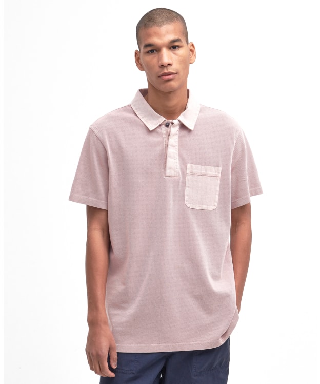 Men's Barbour Liverton Polo Shirt - Pink Quartz
