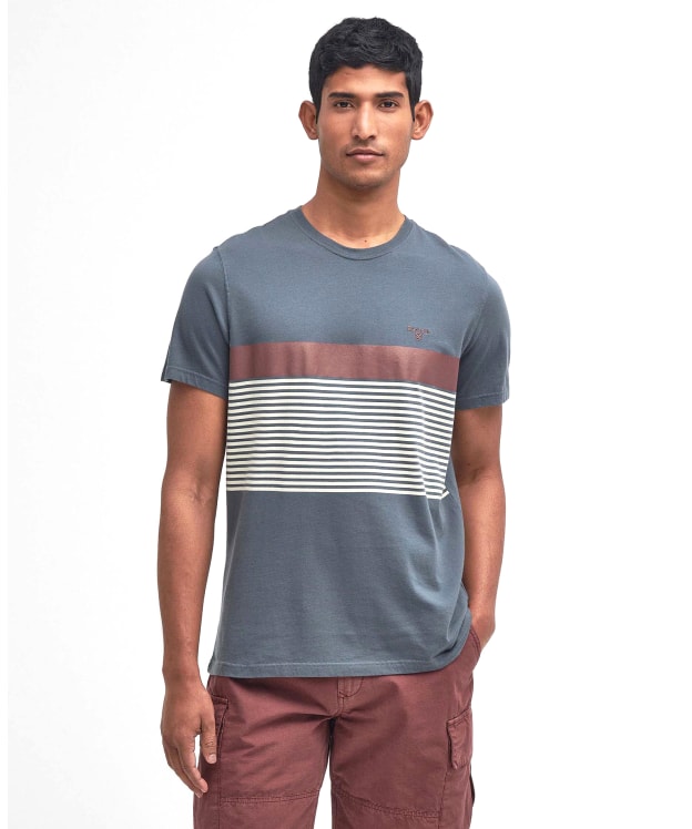 Men's Barbour Braeside T-Shirt - Dark Slate