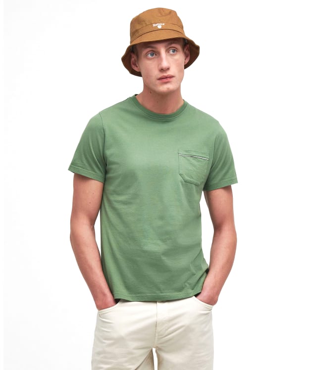 Men's Barbour Woodchurch T-Shirt - Pea Green