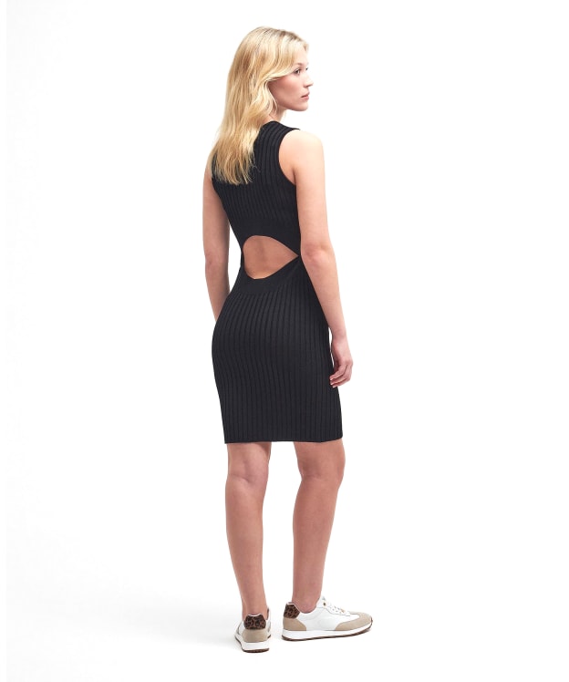 Women's Barbour International Paloma Knitted Dress - Black
