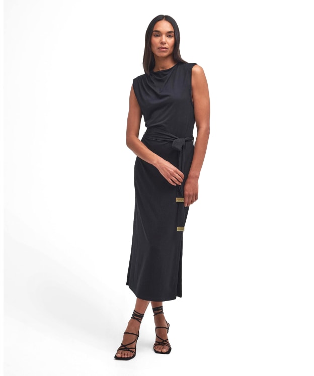 Women's Barbour International Courtney Midi Dress - Black