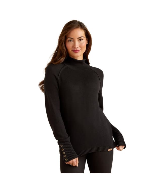 Women's Ariat Bahia Merino Wool Sweater - Black