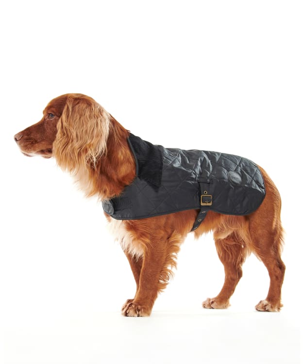 Barbour Quilted Dog Coat - Black