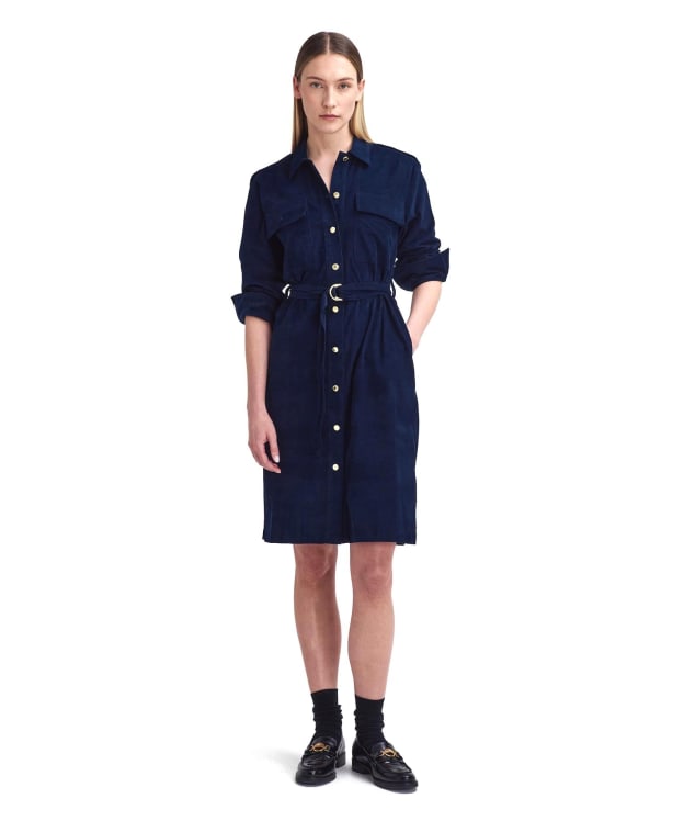 Women's Barbour Noelle Midi Dress - Navy