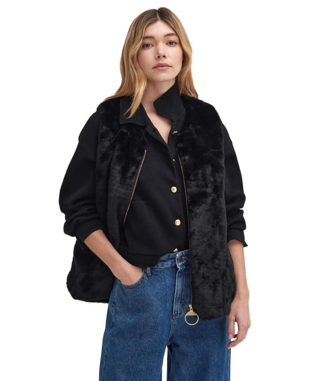 Women's Barbour Barn Gilet - Black