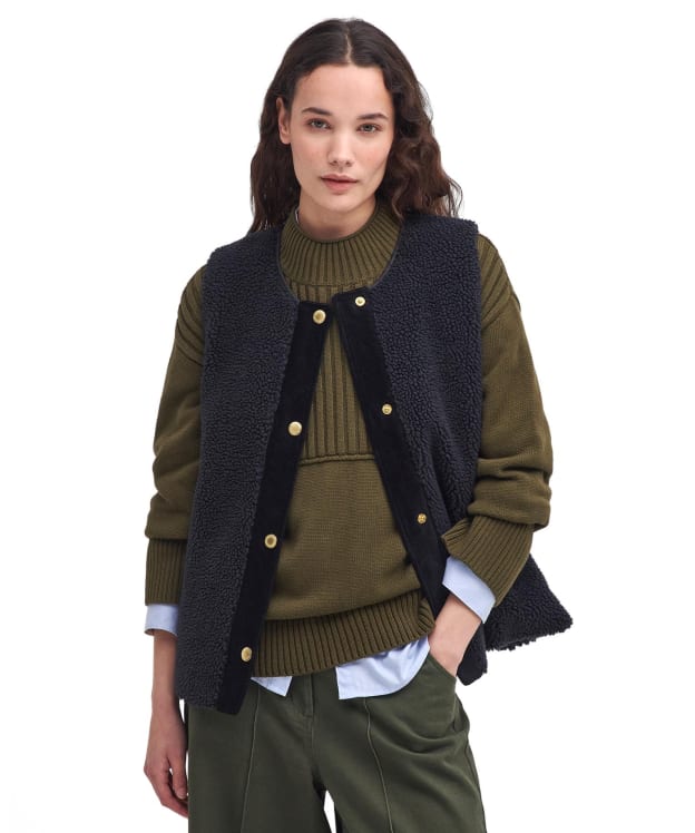 Women's Barbour Dulsie Liner - Black / Classic Tartan