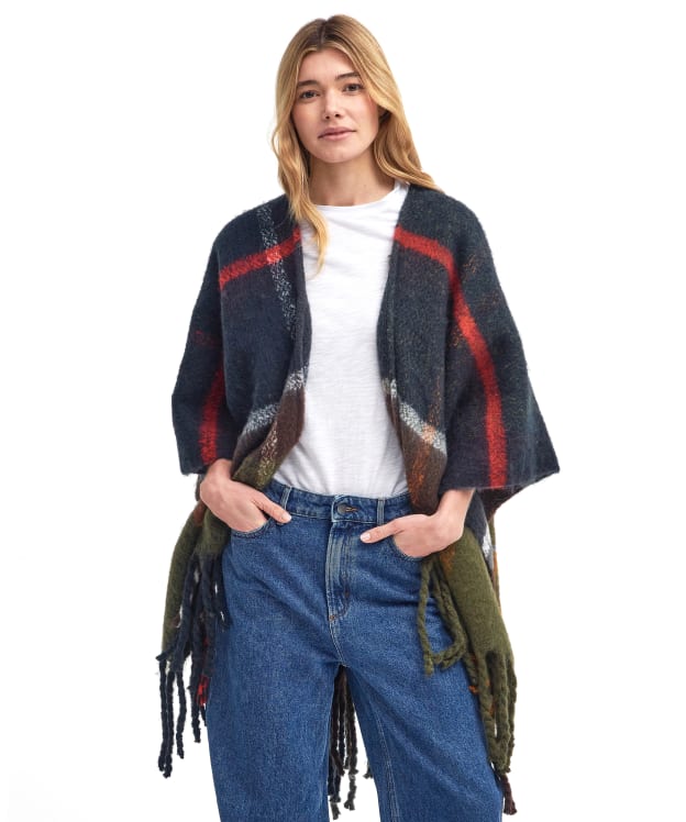 Women’s Barbour Isla Boucle Serape - Barbour Classic
