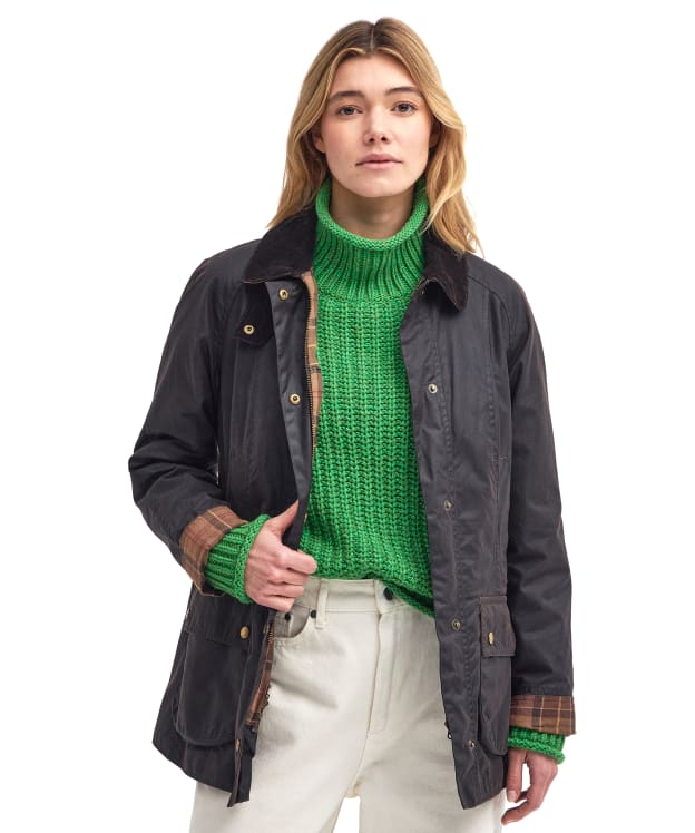 Women's Barbour Beadnell Waxed Jacket - Rustic